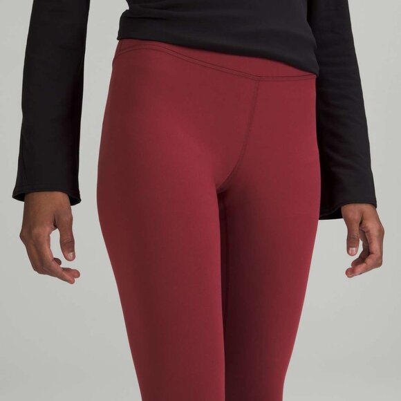 Lululemon Women's Align High-Rise Pant 28" - Dark Red - Picture 2 of 11